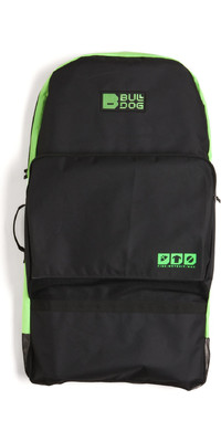 2024 Bulldog Bolsa Bodyboard Bdbbb - Negro / Verde Nen